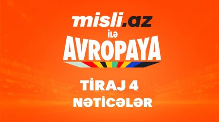 “Misli.az ilə Avropaya” – 4-cü tirajın nəticələri - FOTO