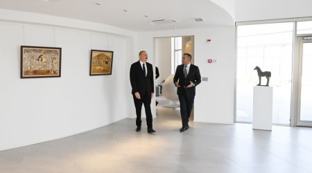 İlham Əliyev yeni Kompleksin açılışında - FOTO/VİDEO