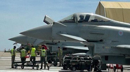 Qara dənizdən 20 km aralıda NATO-nun aviabazası açıldı