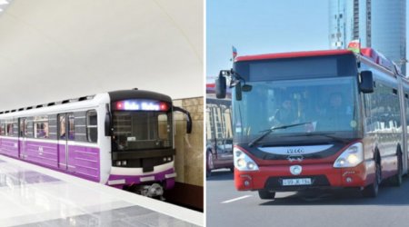 Avtobus və metroda sərnişin daşımanın qiyməti DƏYİŞDİ