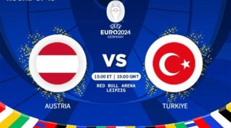 Avstriya - Türkiyə oyununun start HEYƏTLƏRİ