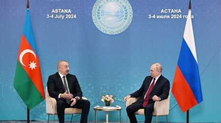 İlham Əliyev: “Azərbaycanla Rusiya arasında milli valyutalarda qarşılıqlı hesablaşmalar artır”