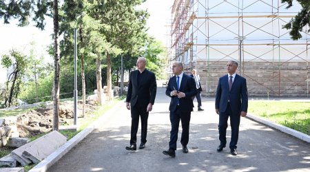 Prezident Qarabağ Universitetində - FOTO