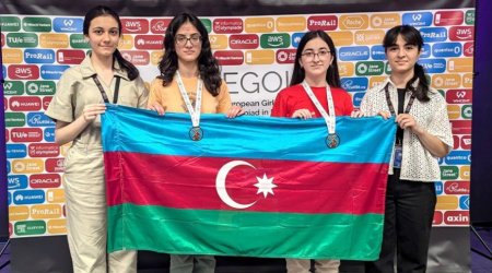 Məktəblilərimiz Beynəlxalq Olimpiadalarda uğur qazandılar – FOTO 