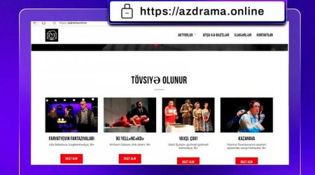 Teatr və sərgilər adından saxta bilet satışı ilə bağlı rəsmi XƏBƏRDARLIQ