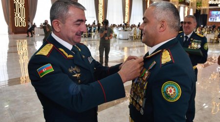 Elçin Quliyev yeni generallara ali hərbi rütbələrini təqdim etdi - FOTO/VİDEO