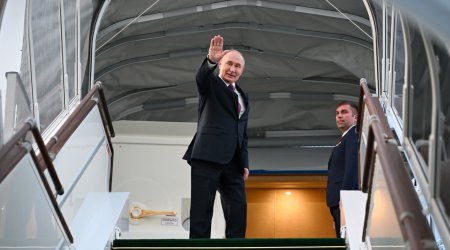 Vladimir Putinin Azərbaycana dövlət səfəri BAŞA ÇATDI - FOTO/VİDEO