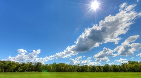 Bakıda bu gün 31 dərəcə isti olacaq