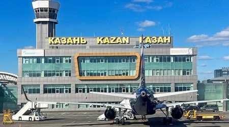 Kazan aeroportunun fəaliyyəti müvəqqəti dayandırıldı