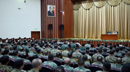 Azərbaycan Ordusunda maddi-texniki təminat üzrə toplanış KEÇİRİLDİ - FOTO