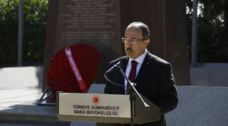 Cahit Bağçı: “Azərbaycanla müttəfiqliyimiz bu torpaqlarda axan qanlardan cücərdi” - FOTO