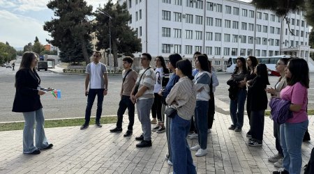 Qarabağ Universitetinin tələbələrinin Xankəndidə yerləşdirilməsinə başlanıldı - FOTO