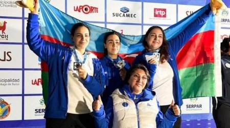 Millimiz dünya çempionatında gümüş medal qazanıb