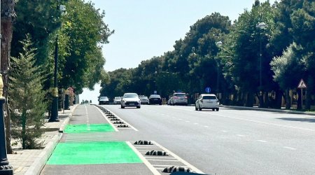 Bakıda 20 km-lik yeni mikromobillik zolağı istifadəyə verildi - FOTO