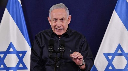 Netanyahu brifinq KEÇİRİR: “İran bu gecə böyük səhv etdi...” - VİDEO