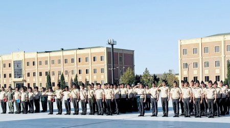 "N" hərbi hissəsinin yaranma günü qeyd olunub - FOTO