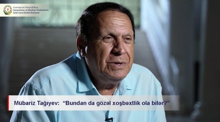 Mübariz Tağıyev: “Bundan da gözəl xoşbəxtlik ola bilər?” – VİDEO