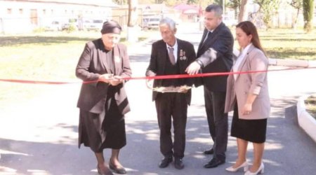 Balakəndə şəhidin oxuduğu məktəbdə xatirə löhvəsinin açılışı oldu - FOTO