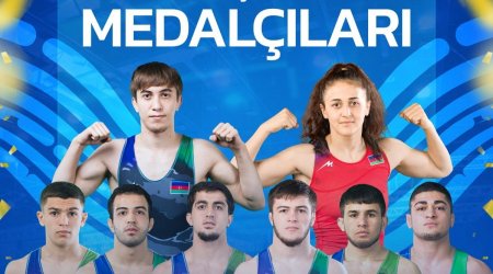 Güləşçilərimiz dünya çempionatında 8 medal qazandılar