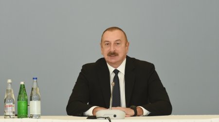 İlham Əliyev: “İlk dəfə Prezident seçiləndə bəyan etmişdim ki, ərazi bütövlüyümüzü bərpa edəcəyik”