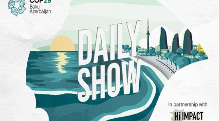 COP29 “Daily Show” televiziya proqramına start verir