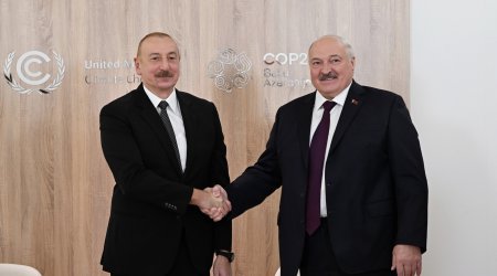 Prezident Lukaşenko ilə GÖRÜŞDÜ – FOTO/VİDEO