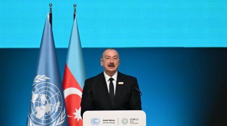 İlham Əliyev: "Azərbaycanın COP29-a ev sahibliyi etməsi fəal rolumuzun beynəlxalq arenada qiymətləndirilməsi deməkdir"