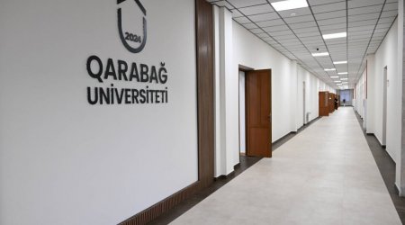 Qarabağ Universitetinində ilk sədr SEÇKİSİ