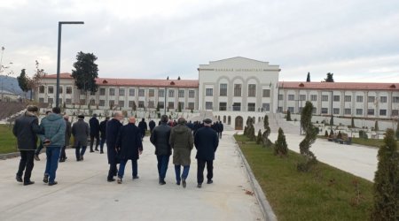 Beynəlxalq Parlament Konfransının iştirakçıları Xankəndidə - FOTO