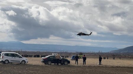 Türkiyədə helikopter qəzasında 4 nəfər HƏLAK OLUB - YENİLƏNİB