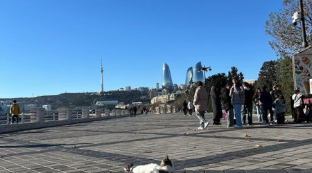 Yeni ilin ilk günündə Bakıdan FOTOLAR PAYLAŞDI