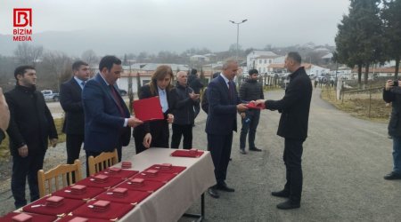 Xocalıya köçən növbəti 26 ailə yeni evlərində - VİDEOSÜJET