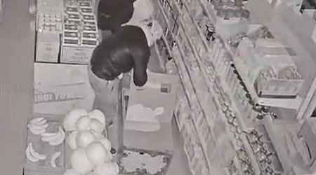 Bakıda maskalı şəxslər marketlərdən 50 minlik oğurluq etdilər – ANBAAN VİDEO