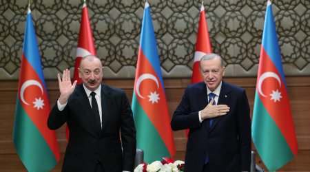 Ərdoğandan PAYLAŞIM: “Türkiyə-Azərbaycan sülhün, əmin-amanlığın, tərəfindədir” - FOTO