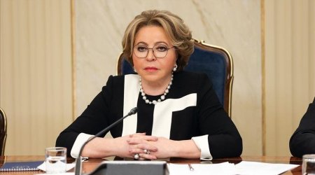 Matviyenko Ulu Öndərin məzarını ziyarət etdi