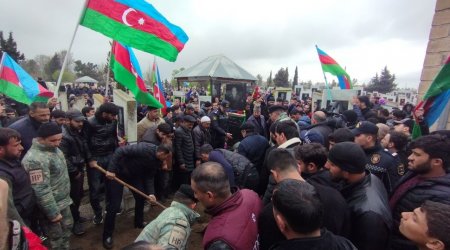 Qar uçqununda həlak olan əsgərlər dəfn edildi - FOTO