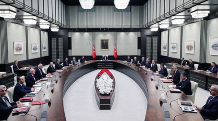 Ərdoğanın sədrliyi ilə Türkiyə hökumətinin iclası keçirilib