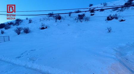 Şimal bölgəsinə qış geri qayıtdı – FOTO/VİDEO