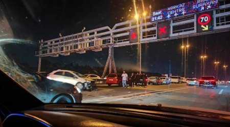 Aeroport yolunda bu səbəbdən SIXLIQ yaranıb
