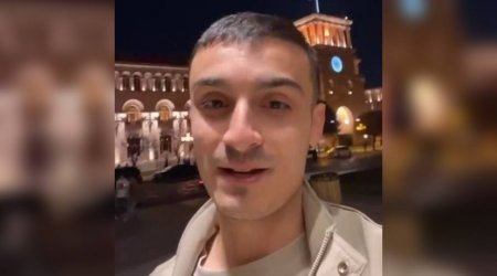 İrəvanın mərkəzindən "azərbaycanlılara salam": Türk gəncin yeni VİDEOSU erməniləri qorxuya saldı