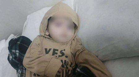 Tovuzda ananın evdə günlərlə tək qoyduğu körpənin vəziyyəti AĞIRDIR - FOTO