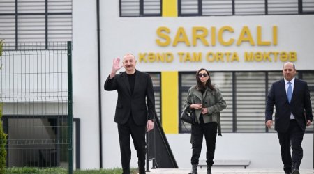 Prezident və Birinci xanımın Sarıcalıdan YENİ GÖRÜNTÜLƏRİ