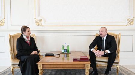 Prezident Şəfiqə Məmmədovaya “İstiqlal” ordenini təqdim etdi – FOTO/VİDEO