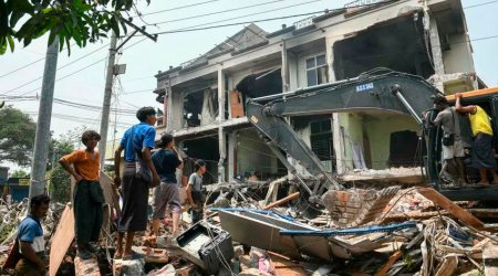 Myanmada zəlzələdə ölənlərin sayı 1700-ü ötdü
