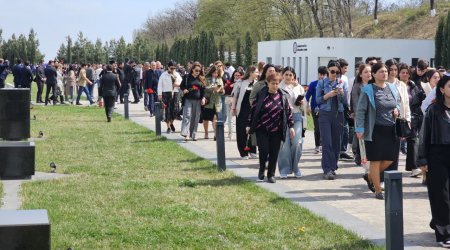Qubadakı Soyqırımı Memorial Kompleksini 8 minə yaxın insan ZİYARƏT ETDİ - FOTO