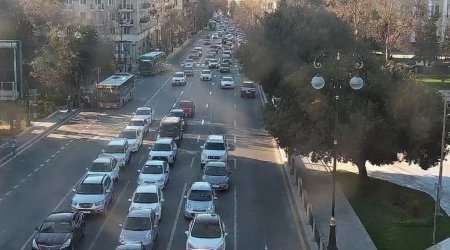 Tətil bitdi, tıxaclar başladı - FOTO