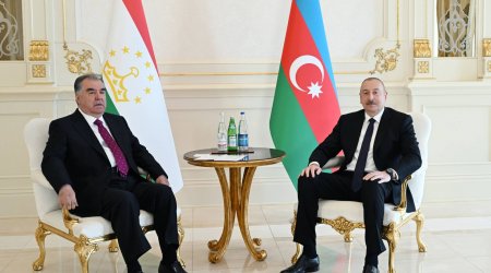 Emoməli Rəhmondan İlham Əliyevə: “Dostluq münasibətlərimiz bundan sonra da inkişaf edəcək”