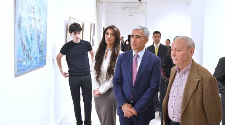 Müasir İncəsənət Muzeyində Nərmin Sadıqovanın “Mif” adlı fərdi sərgisi AÇILDI - FOTO