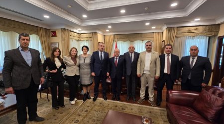 Türkiyənin yeni səfiri Birol Akgün azərbaycanlı ictimaiyyət və media nümayəndələri ilə GÖRÜŞDÜ – FOTO