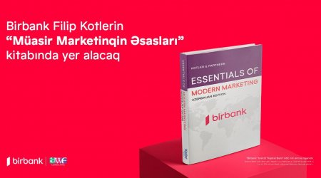 Birbank Filip Kotlerin “Müasir Marketinqin Əsasları” kitabında yer alacaq – FOTO